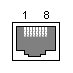 Bild: RJ-45 Buchse