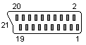 Bild: Scart-Buchse (weiblich)