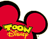 Logo: Toon Disney France (The Disney Channel France / The Disney Chanel USA)