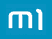 Logo: m1 Magyar (MTV - Magyar Television)