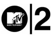 Logo: MTV 2 Europe (MTV Networks Europe / Viacom USA)